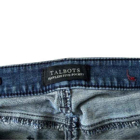 Talbots Bootcut Curvy Dark Wash Jeans Size 8 - Picture 6 of 9